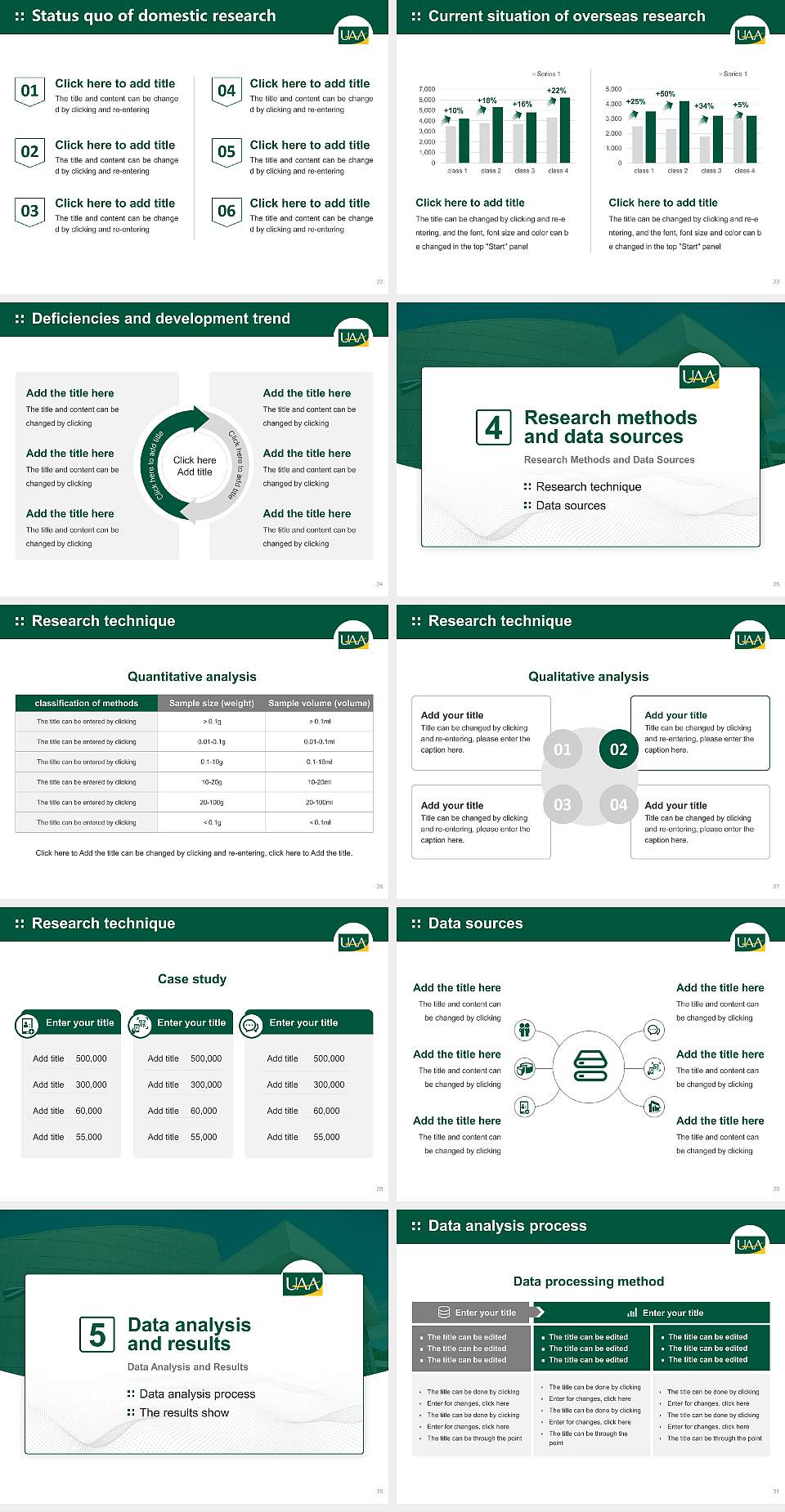 University of Alaska Anchorage Graduation Thesis Defense PPT Template4:3 ratio PPT effect preview image4