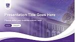 University of Central Arkansas Lecture Sharing and Networking Event PPT Template