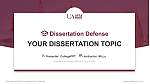 University of Arkansas at Little Rock Disputation Powerpoint Vorlage