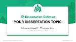University of Arkansas at Monticello Pertahanan Tesis Templat PPT