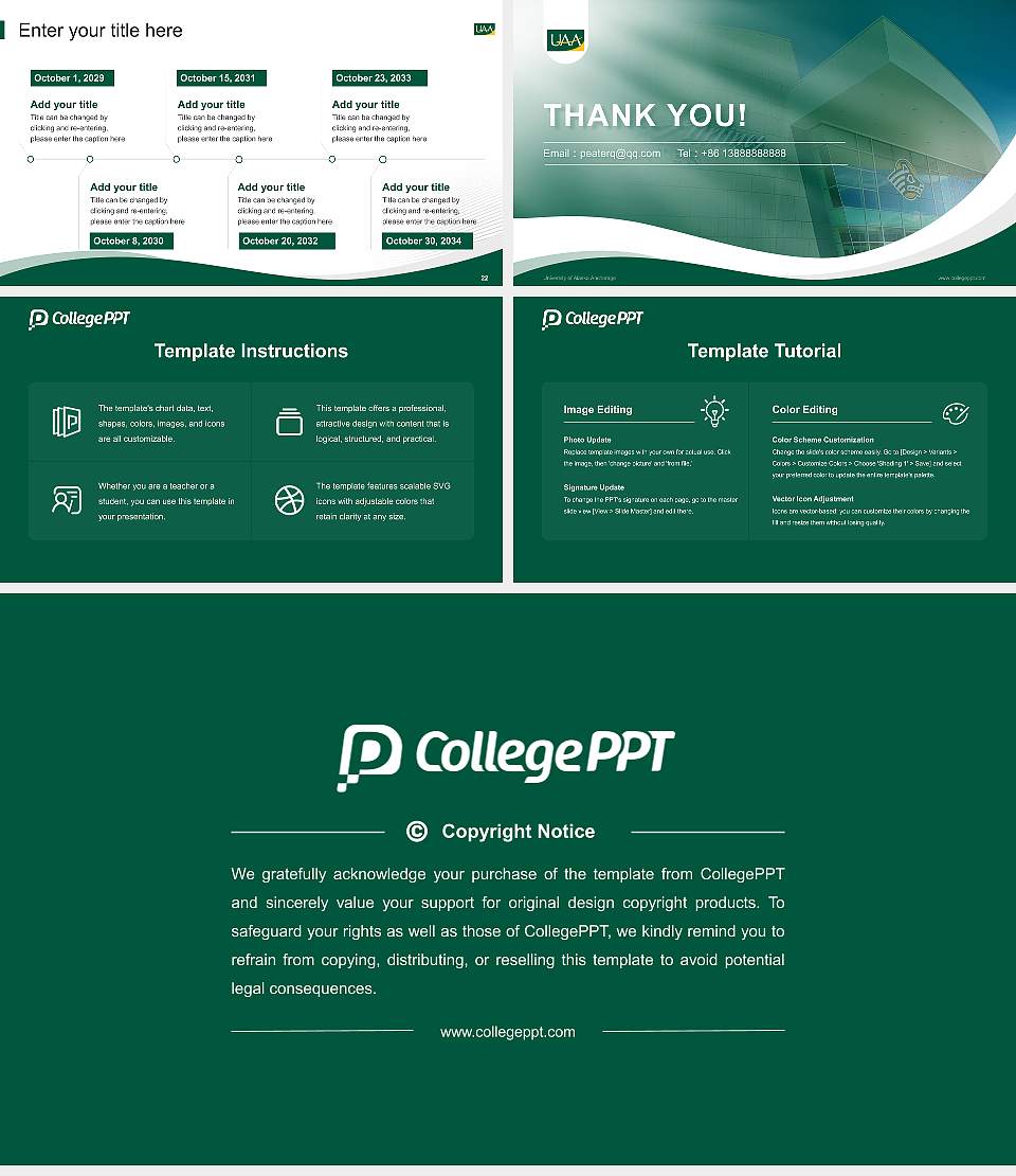 University of Alaska Anchorage Lecture Sharing and Networking Event PPT Template16:9 ratio PPT effect preview image4
