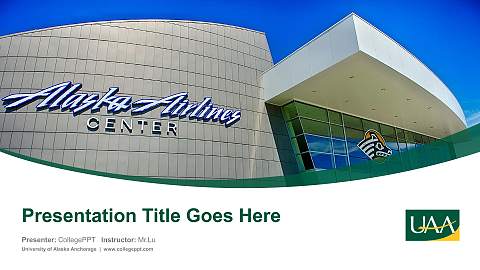 University of Alaska Anchorage Course/Courseware Creation PPT Template