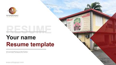 Universidad Teologica Del Caribe Resume PPT Template