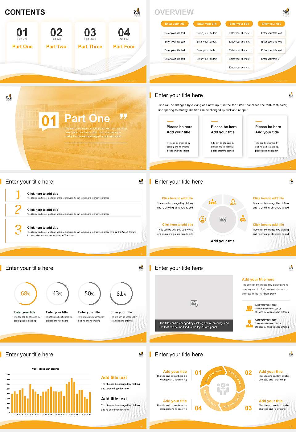 University of Arkansas at Pine Bluff Lecture Sharing and Networking Event PPT Template16:9 ratio PPT effect preview image2