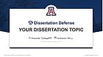 University of Arizona Disputation Powerpoint Vorlage