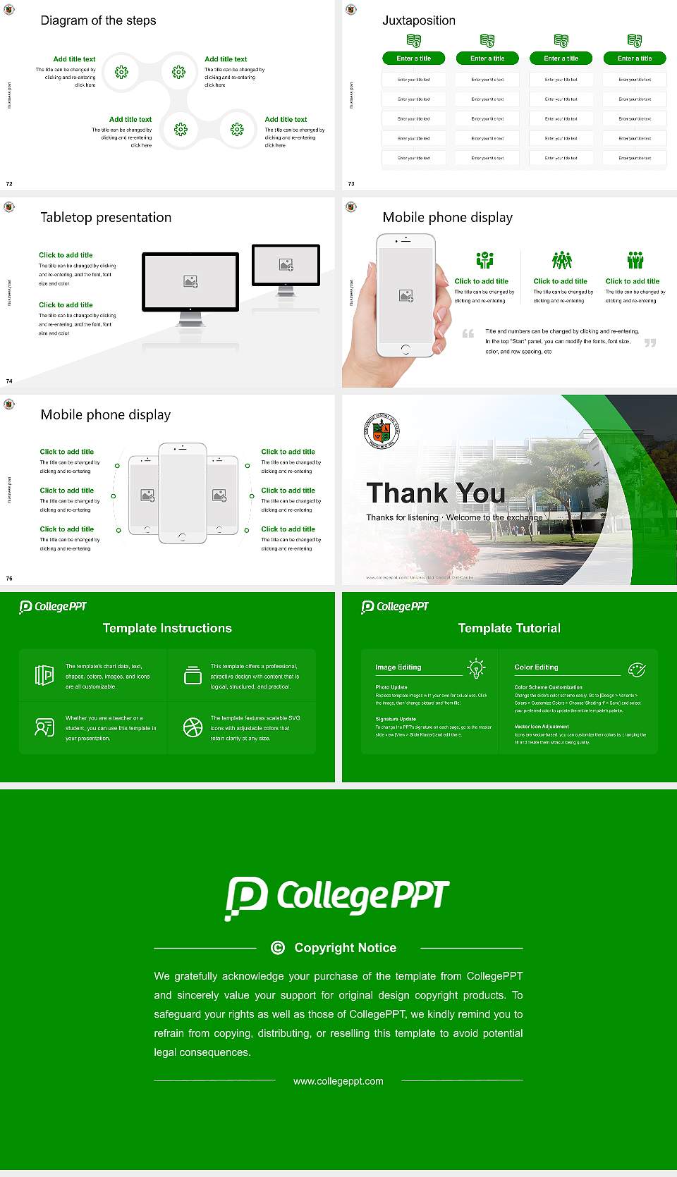 Universidad Central Del Caribe Competition/Entrepreneurship Contest PPT Template16:9 ratio PPT effect preview image9