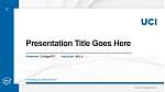 University of California-Irvine Thesis Proposal/Graduation Defense PPT Template