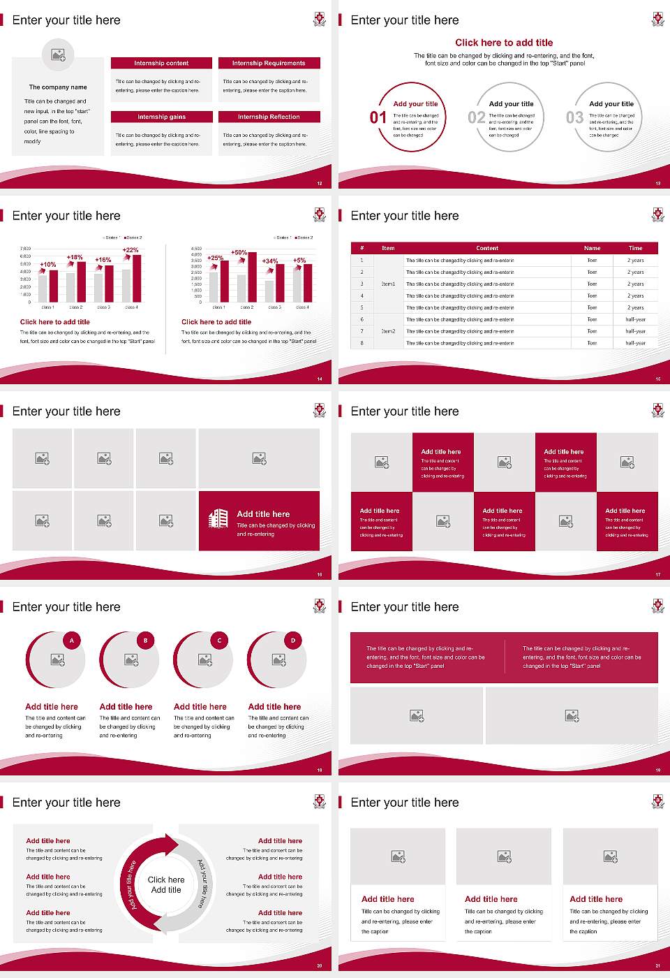 Union University Lecture Sharing and Networking Event PPT Template16:9 ratio PPT effect preview image3
