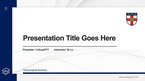 Trinity Anglican Seminary Thesis Proposal/Graduation Defense PPT Template