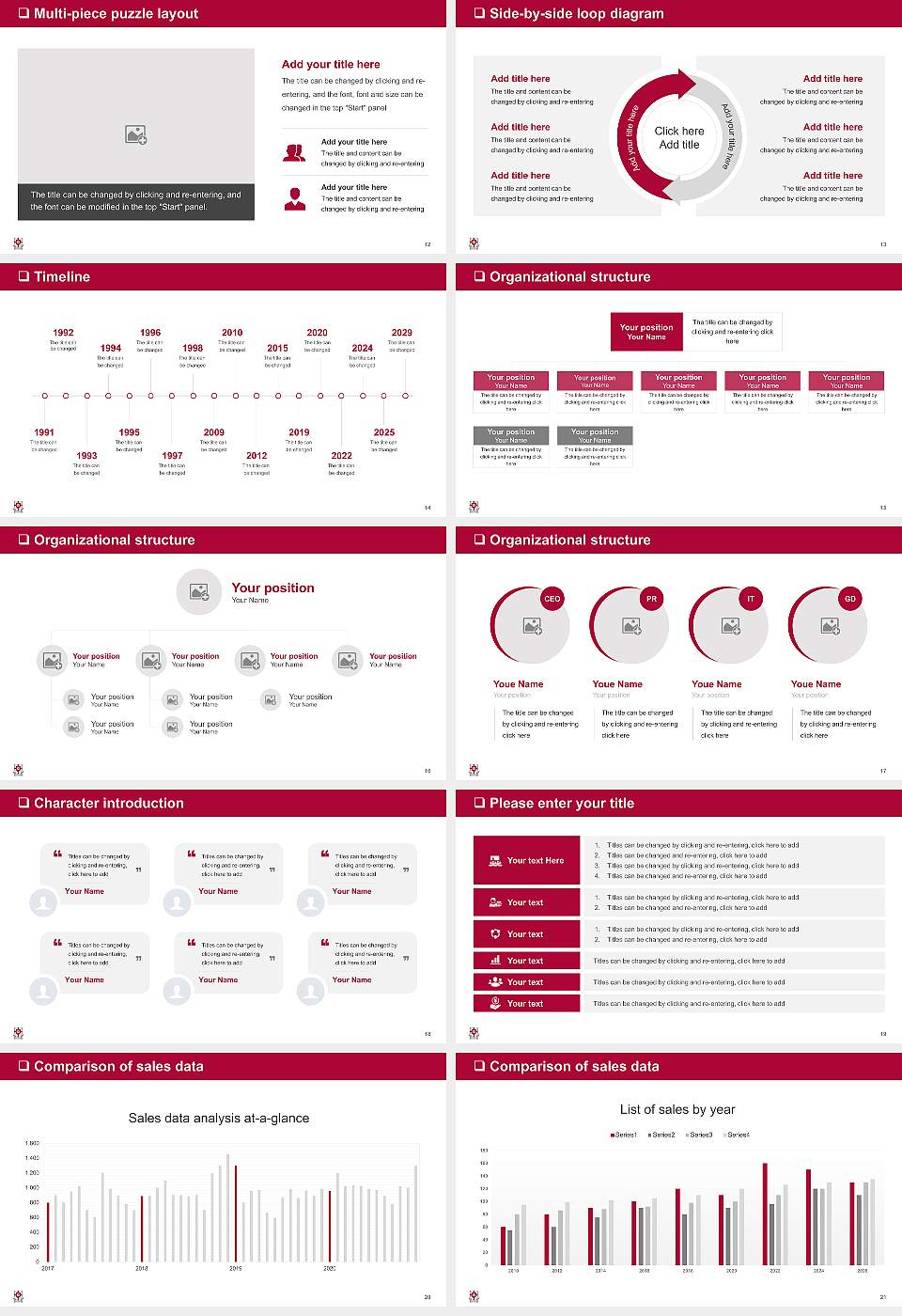 Union University General Purpose PPT Template16:9 ratio PPT effect preview image3