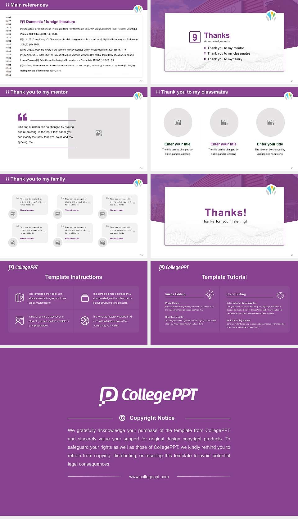 United Theological Seminary of the Twin Cities Graduation Thesis Defense PPT Template16:9 ratio PPT effect preview image7