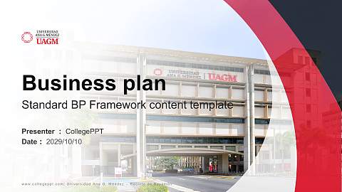 Universidad Ana G. Méndez – Recinto de Bayamón Competition/Entrepreneurship Contest PPT Template