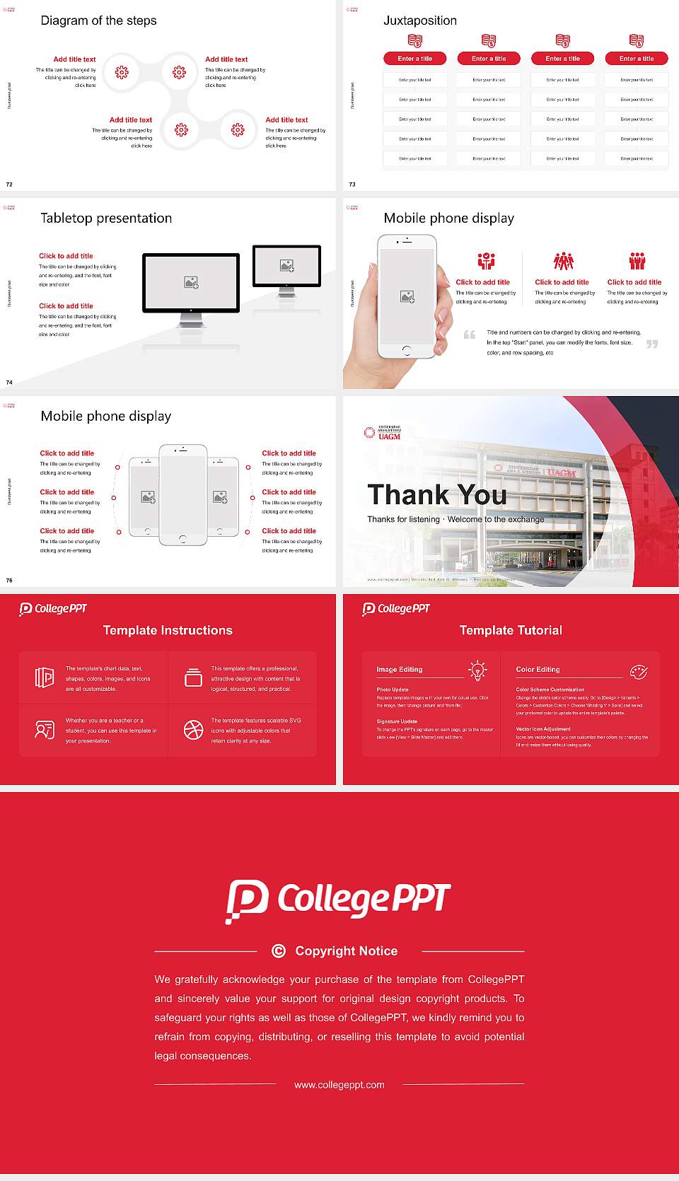 Universidad Ana G. Méndez – Recinto de Bayamón Competition/Entrepreneurship Contest PPT Template16:9 ratio PPT effect preview image9