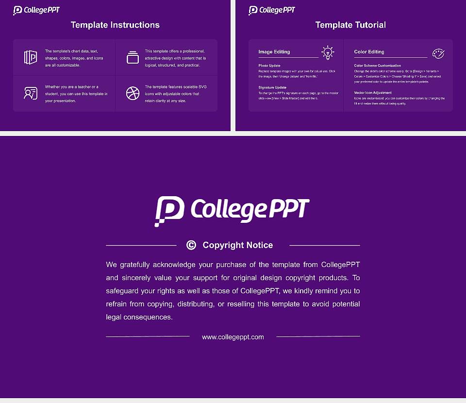 Truman State University Academic Presentation/Research Findings Report PPT Template16:9 ratio PPT effect preview image5