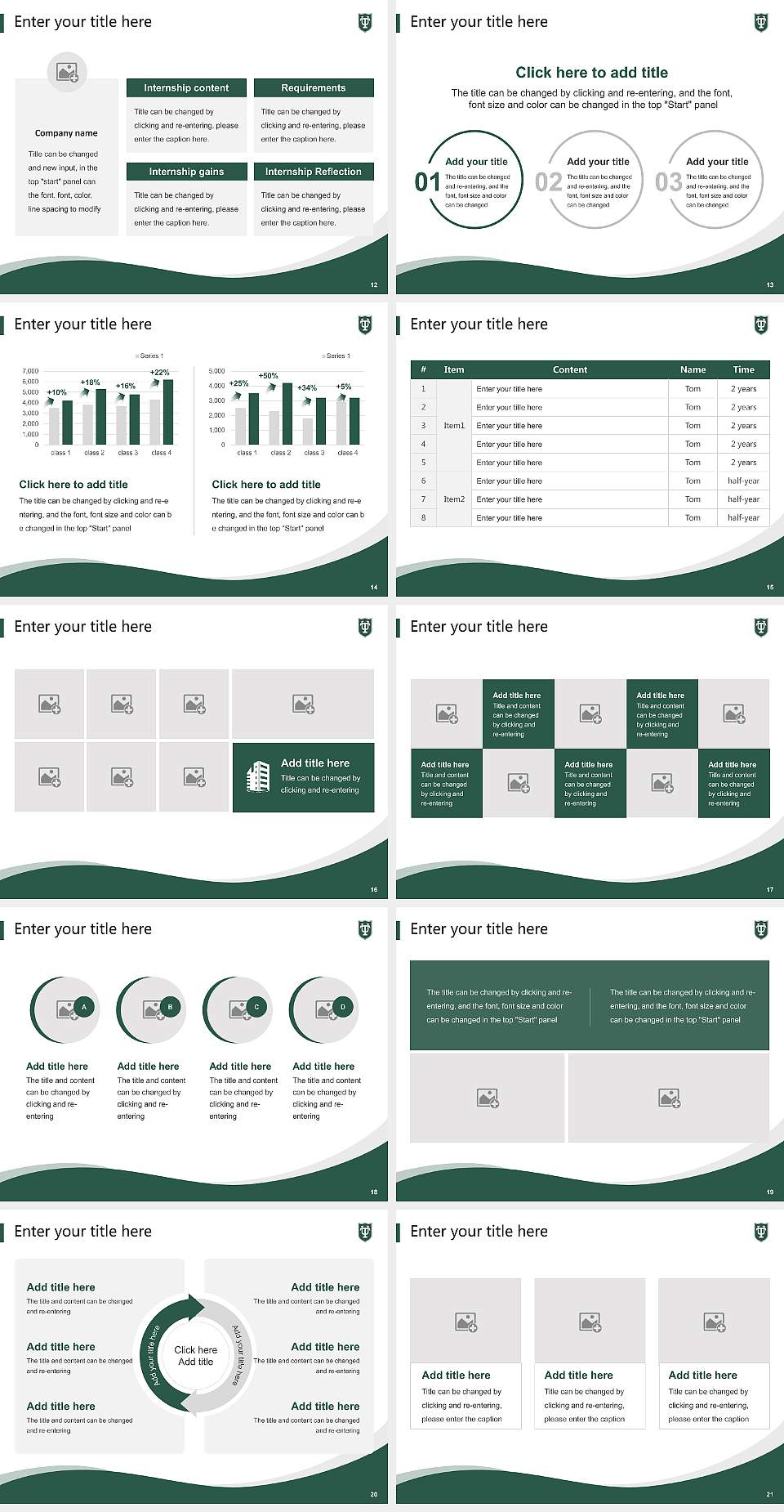 Tulane University of Louisiana Lecture Sharing and Networking Event PPT Template4:3 ratio PPT effect preview image3