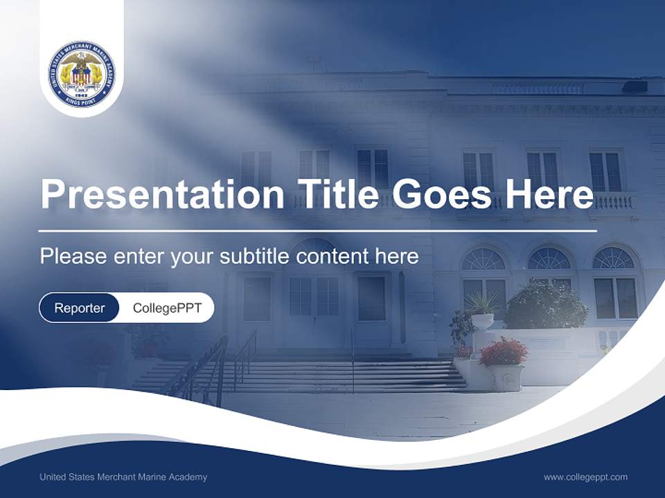United States Merchant Marine Academy Lecture Sharing and Networking Event PPT Template4:3 ratio PPT effect preview image4