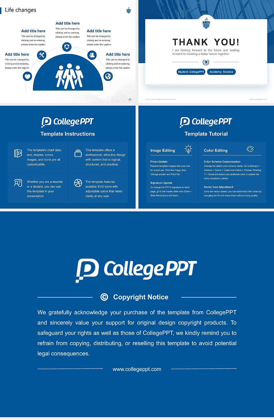Trinity International University-Illinois National Scholarship Defense PPT Template4:3 ratio PPT effect preview image4