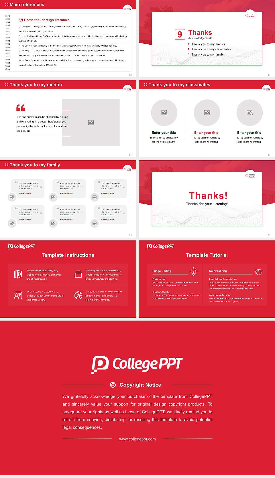 Universidad Ana G. Méndez – Recinto de Aguadilla Graduation Thesis Defense PPT Template16:9 ratio PPT effect preview image7