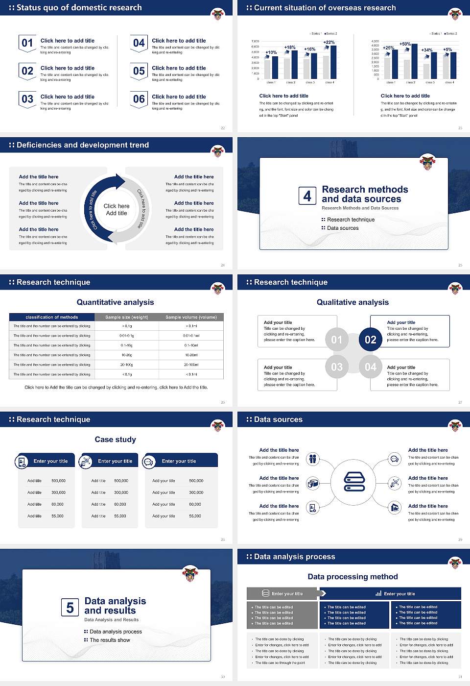 United States Military Academy Graduation Thesis Defense PPT Template16:9 ratio PPT effect preview image4