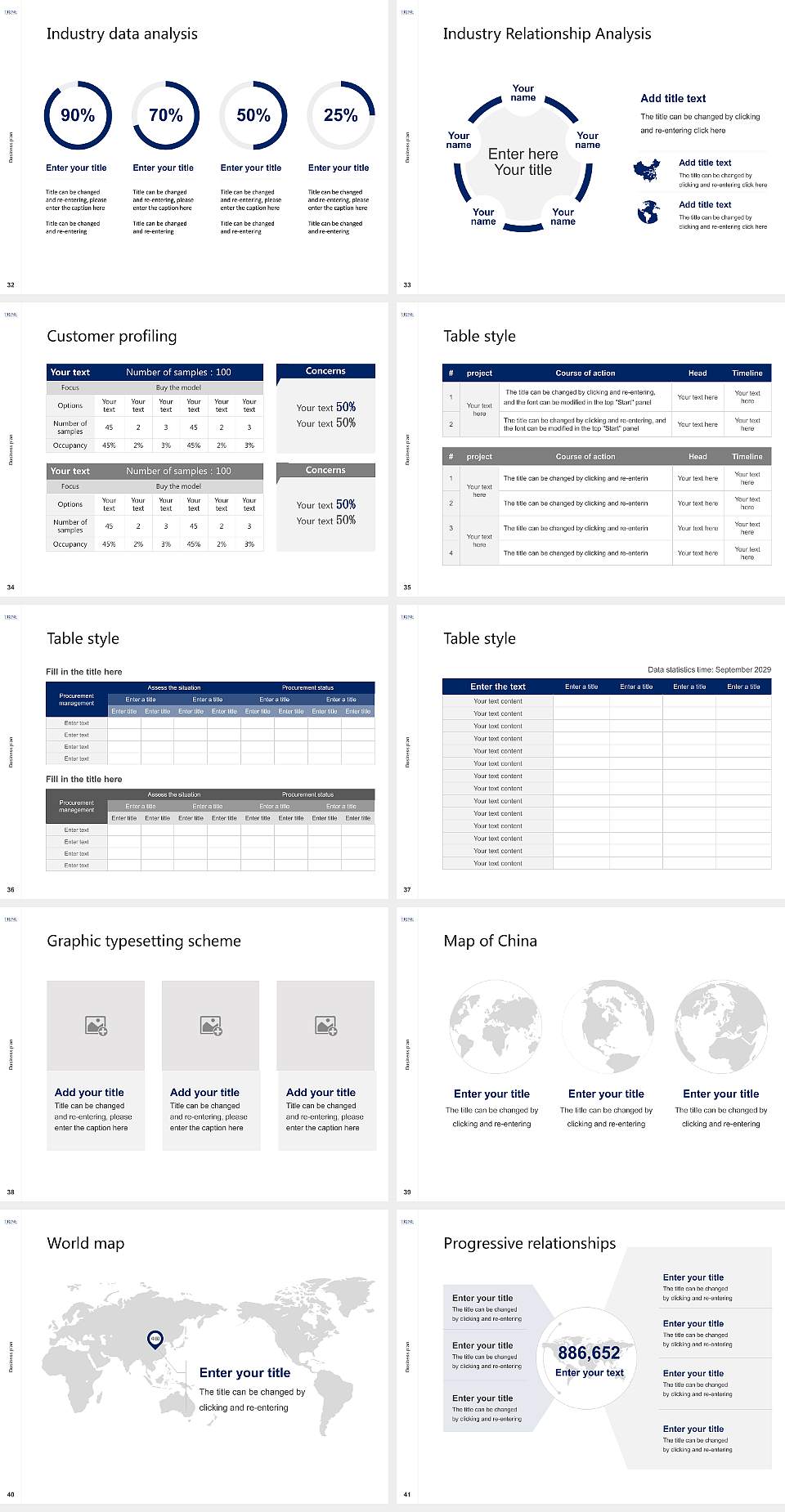 Trine University Competition/Entrepreneurship Contest PPT Template4:3 ratio PPT effect preview image5