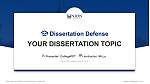 Union Bible College Graduation Thesis Defense PPT Template