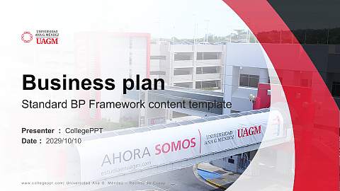 Universidad Ana G. Méndez – Recinto de Cupey Competition/Entrepreneurship Contest PPT Template