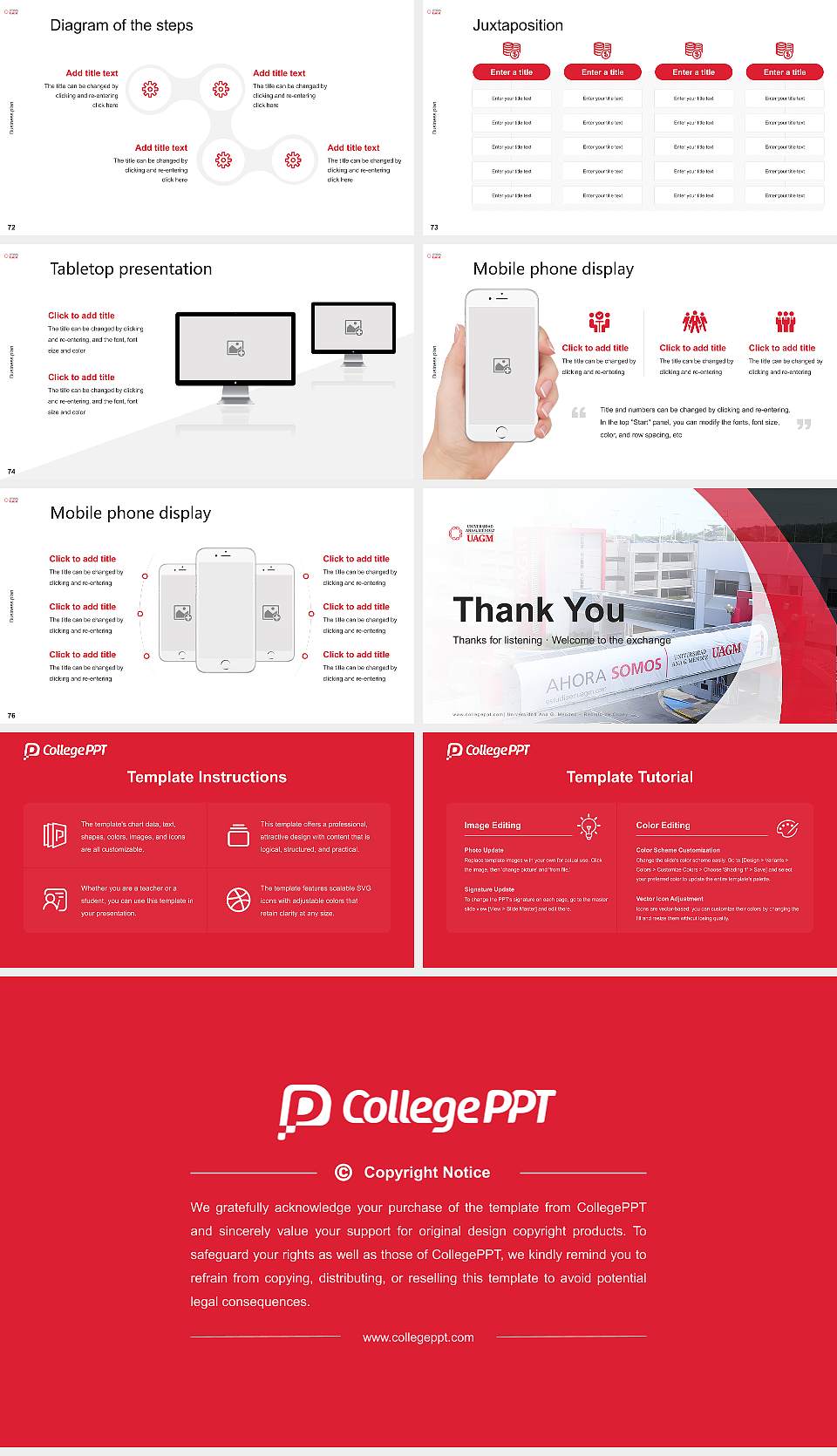 Universidad Ana G. Méndez – Recinto de Cupey Competition/Entrepreneurship Contest PPT Template16:9 ratio PPT effect preview image9