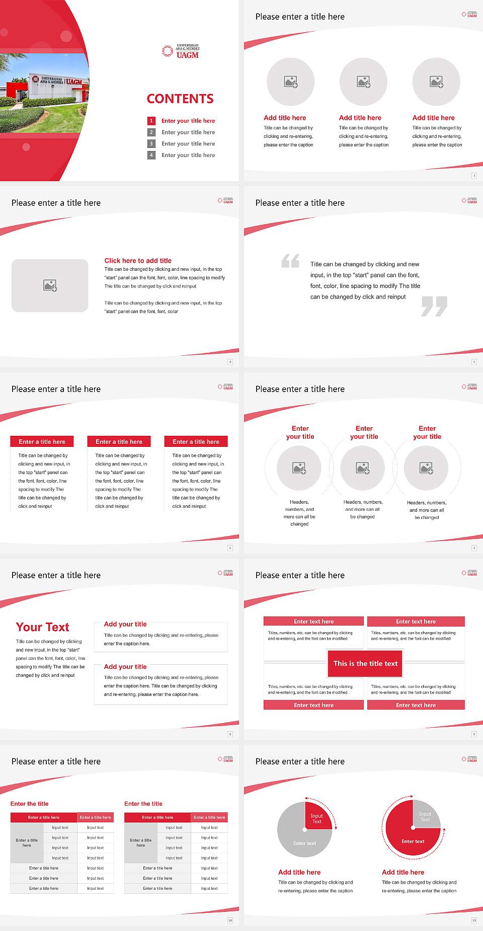 Universidad Ana G. Méndez – Recinto de Santa Isabel Course/Courseware Creation PPT Template4:3 ratio PPT effect preview image2