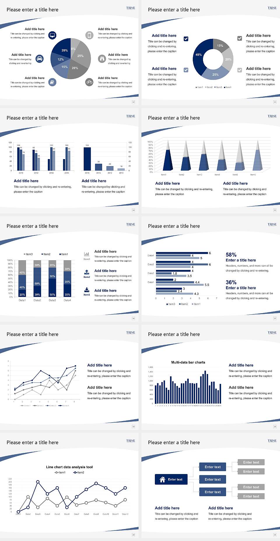 Trine University Course/Courseware Creation PPT Template4:3 ratio PPT effect preview image3