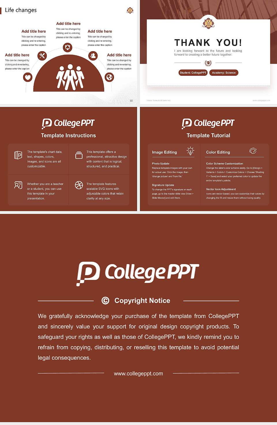 United Talmudical Seminary National Scholarship Defense PPT Template4:3 ratio PPT effect preview image4