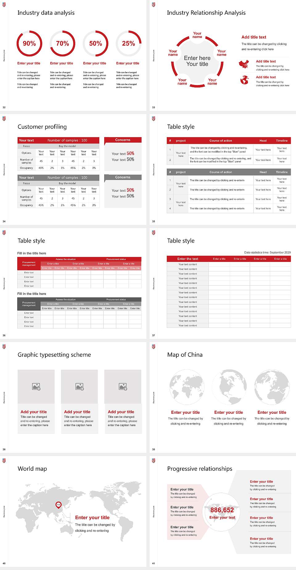 United States University Competition/Entrepreneurship Contest PPT Template4:3 ratio PPT effect preview image5