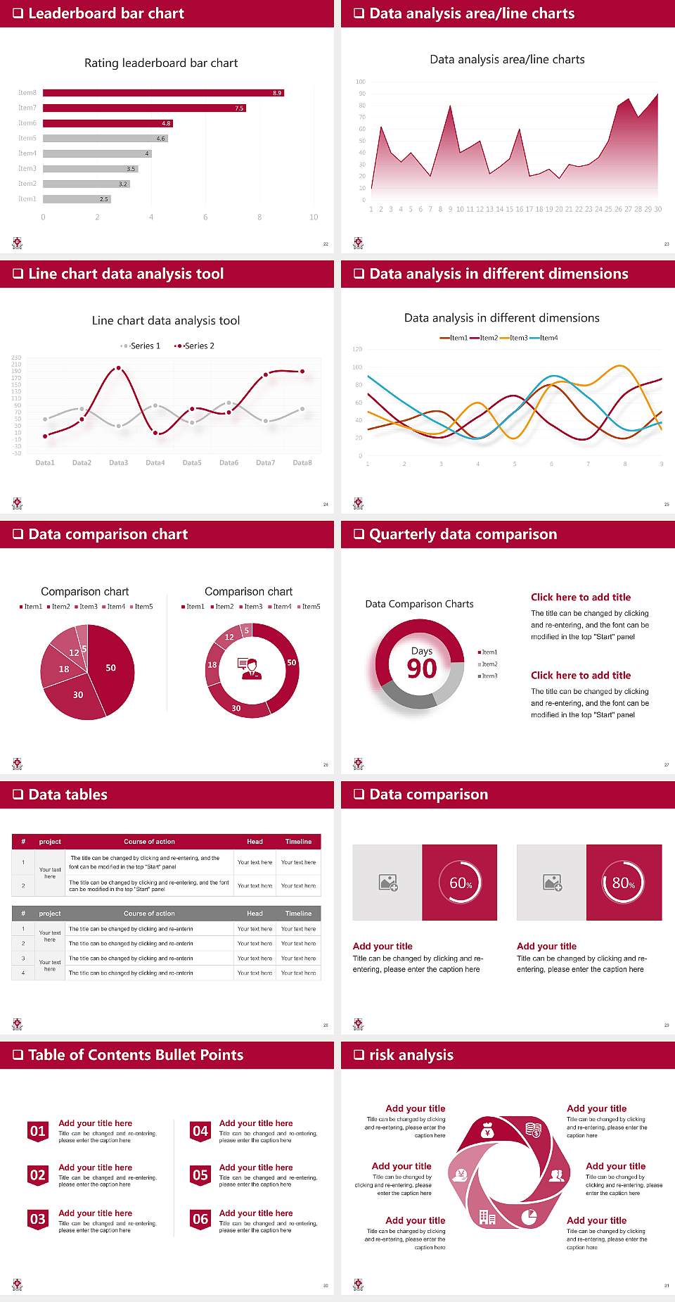 Union University General Purpose PPT Template4:3 ratio PPT effect preview image4
