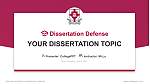 Union University Disputation Powerpoint Vorlage