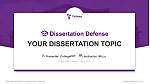 Truman State University Graduation Thesis Defense PPT Template