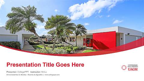 Universidad Ana G. Méndez – Recinto de Aguadilla Course/Courseware Creation PPT Template