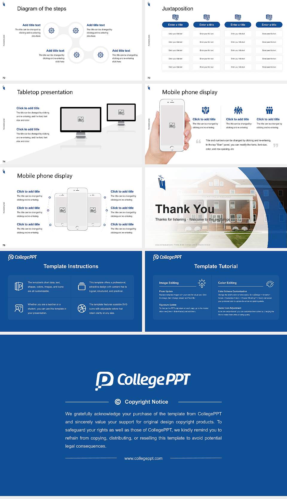 Trinity Bible College and Graduate School Competition/Entrepreneurship Contest PPT Template16:9 ratio PPT effect preview image9