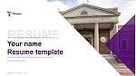 Truman State University Resume PPT Template