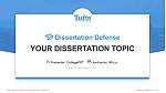 Tufts University थीसिस रक्षा PPT टेम्पलेट