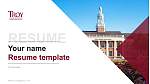 Troy University Resume Templat PPT