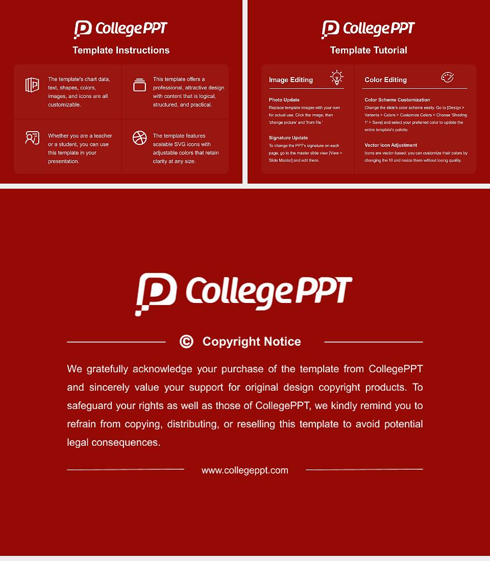 Tri-State Bible College Course/Courseware Creation PPT Template4:3 ratio PPT effect preview image5
