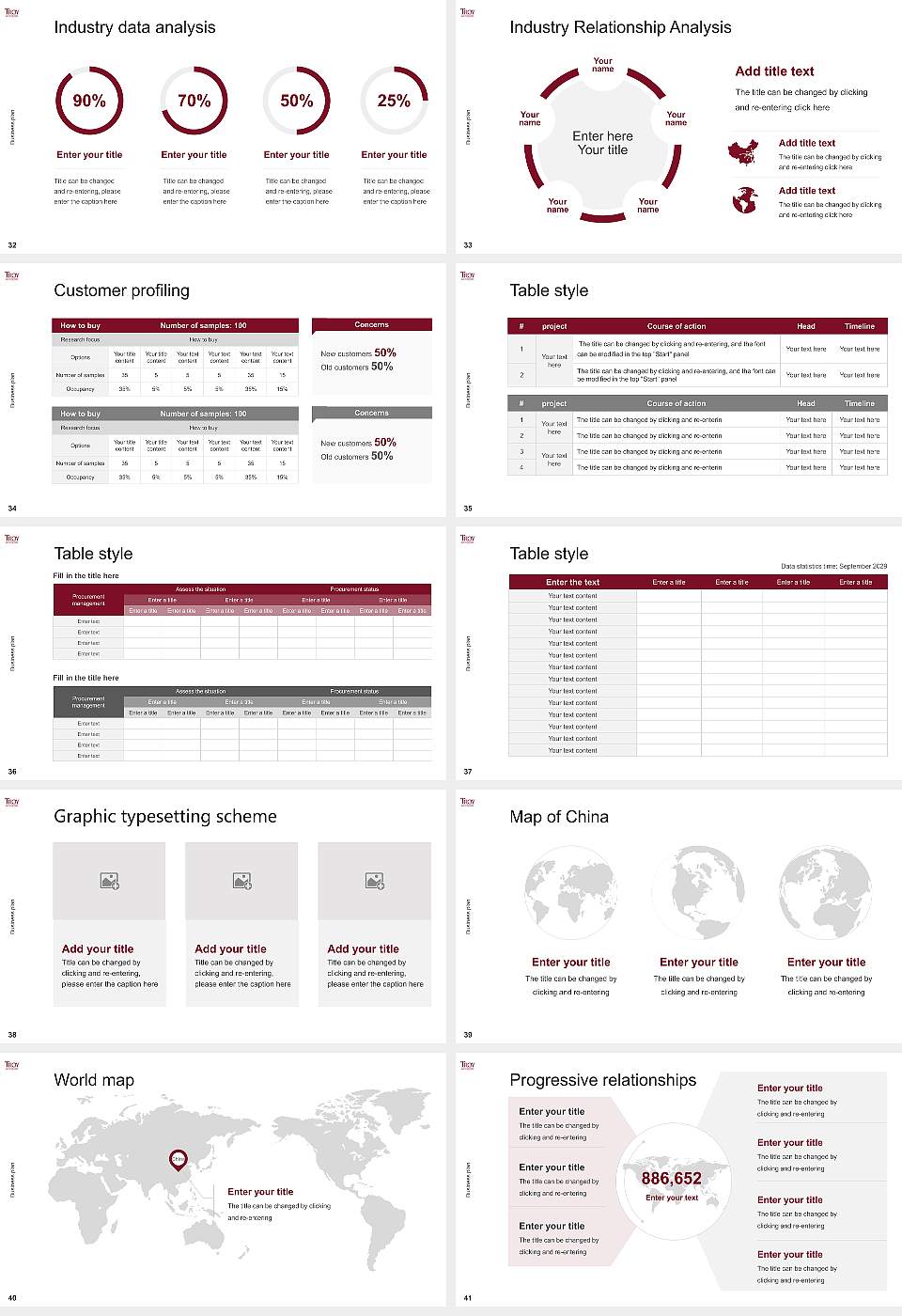 Troy University Competition/Entrepreneurship Contest PPT Template16:9 ratio PPT effect preview image5