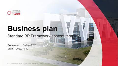 Universidad Ana G. Méndez – Recinto de Carolina Competition/Entrepreneurship Contest PPT Template