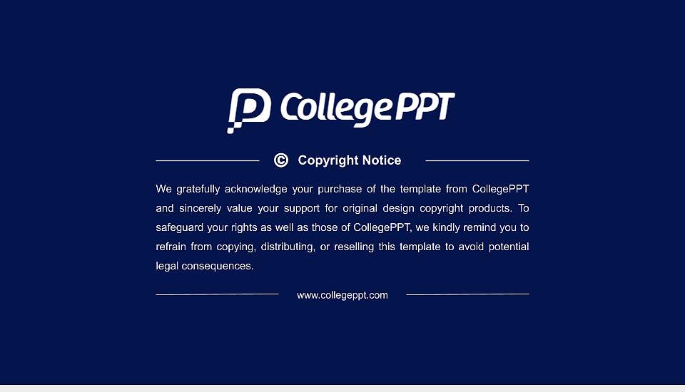 Trinity College of Arts and Sciences Resume PPT Template16:9 ratio PPT effect preview image5