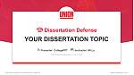 Union Theological Seminary학위 논문 방어PPT 템플릿