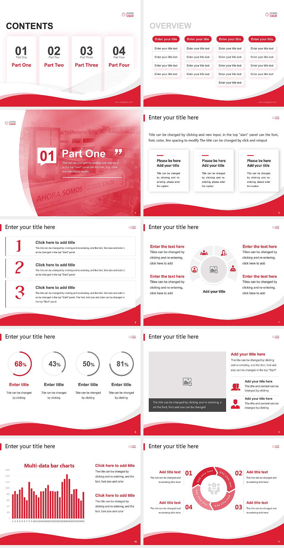 Universidad Ana G. Méndez – Recinto de Cupey Lecture Sharing and Networking Event PPT Template4:3 ratio PPT effect preview image2