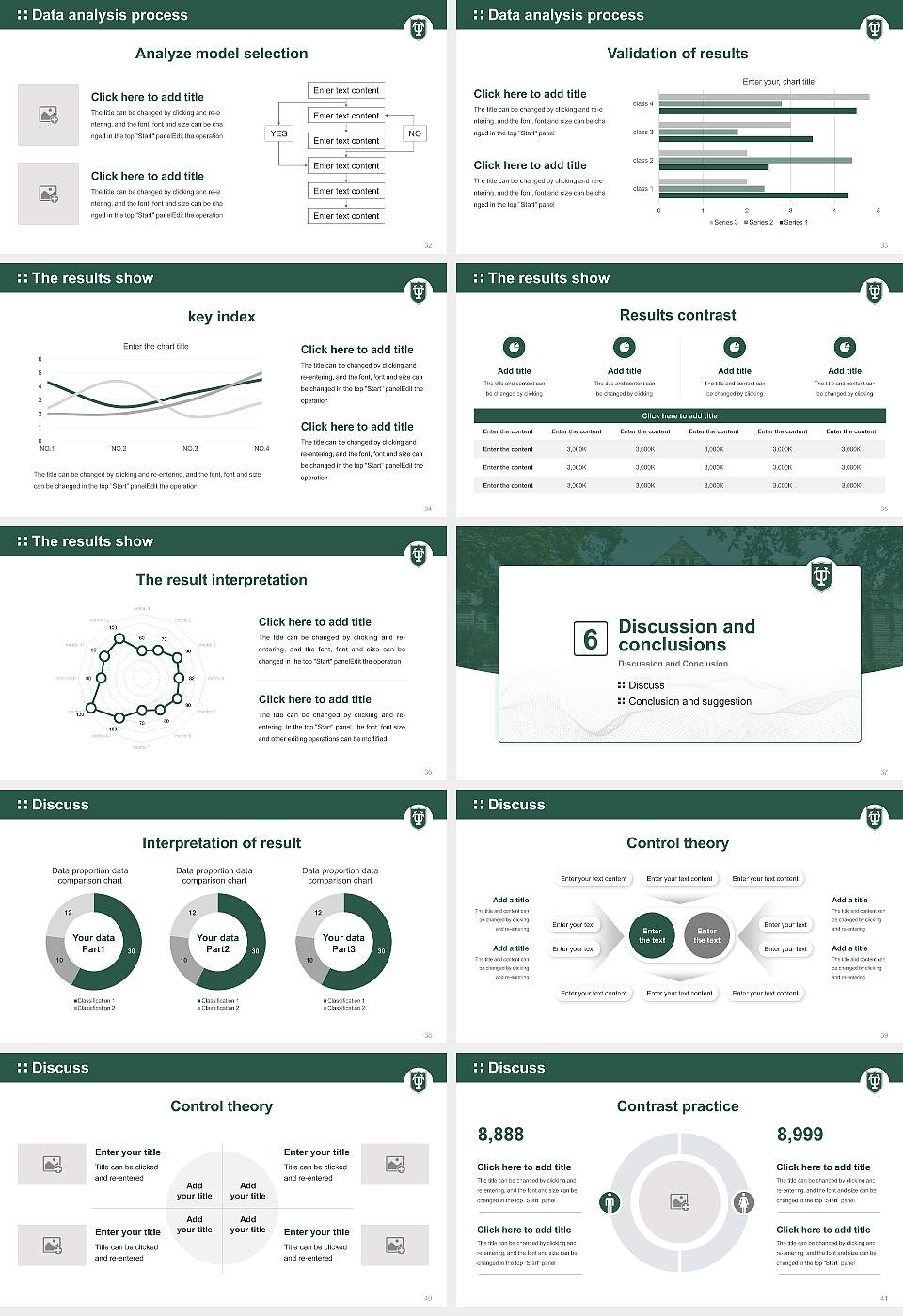 Tulane University of Louisiana Graduation Thesis Defense PPT Template16:9 ratio PPT effect preview image5