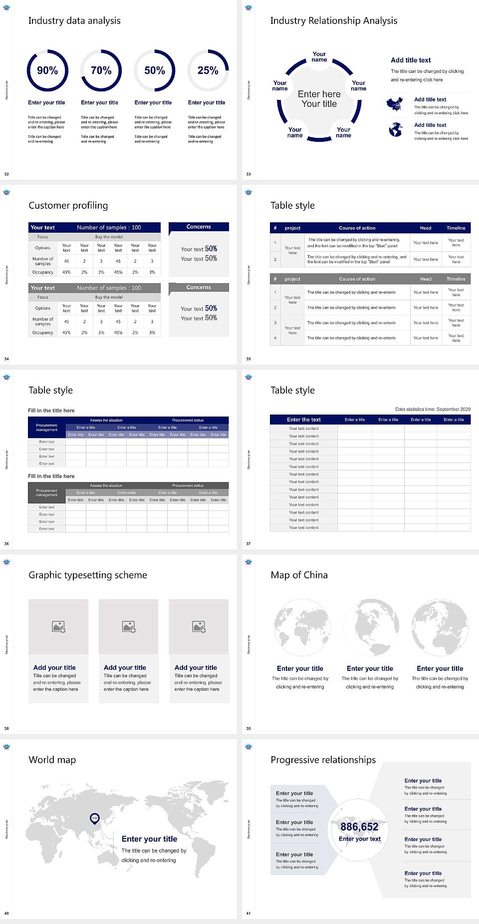 United States Sports Academy Competition/Entrepreneurship Contest PPT Template4:3 ratio PPT effect preview image5