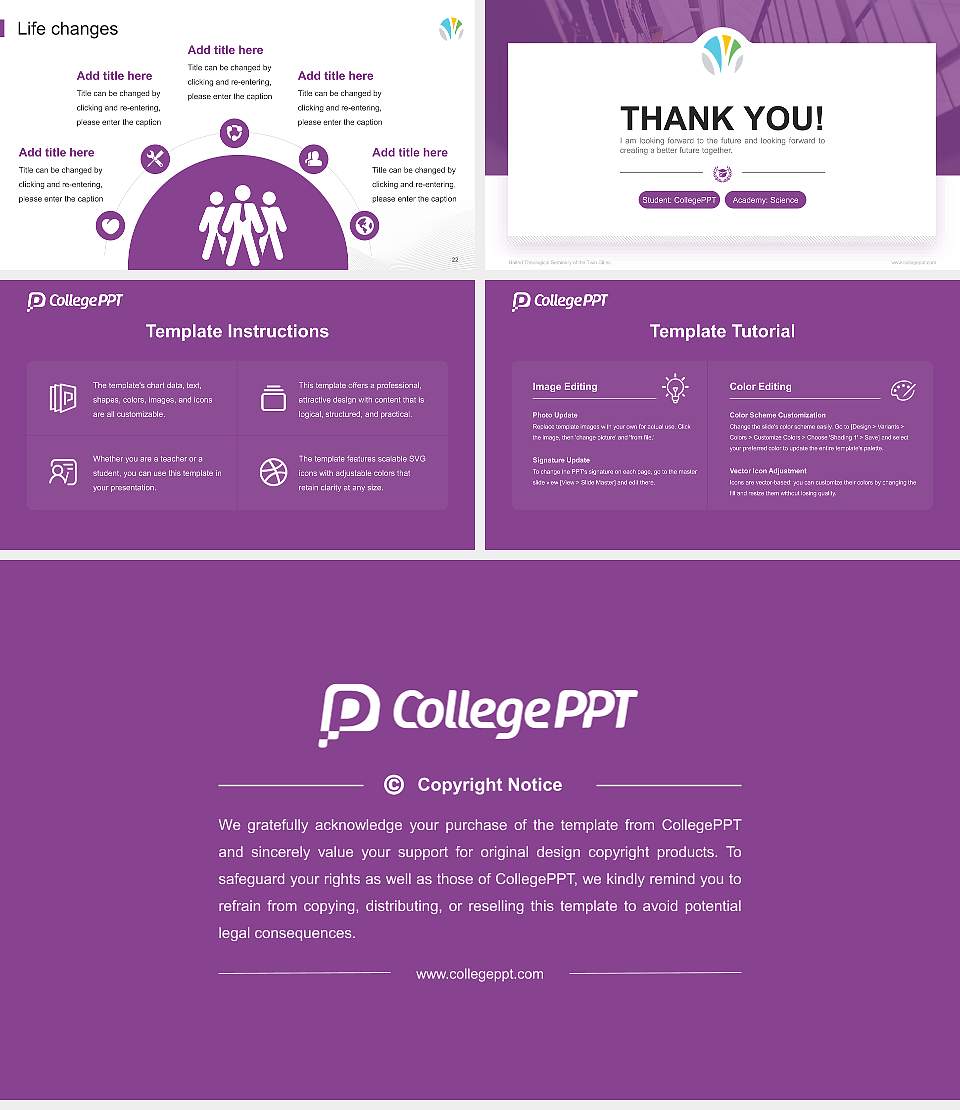 United Theological Seminary of the Twin Cities National Scholarship Defense PPT Template16:9 ratio PPT effect preview image4