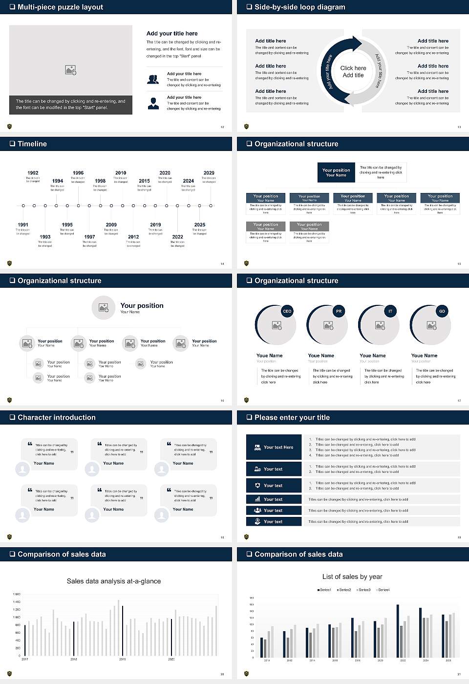 Truett Mcconnell University General Purpose PPT Template16:9 ratio PPT effect preview image3