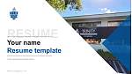 Trinity International University-Florida Resume Templat PPT